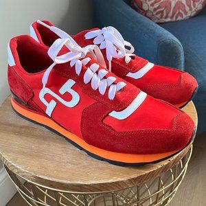 OPP France Sneakers Size 10 Red White